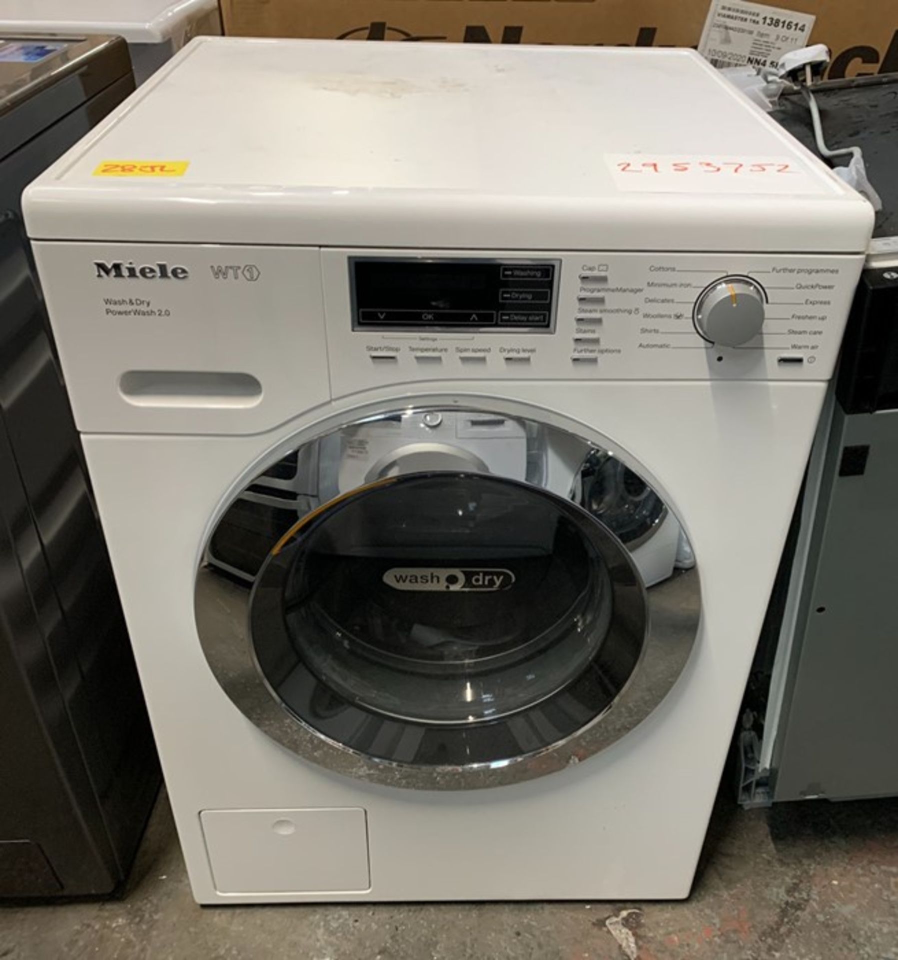 MIELE WTF121WPM WASHER DRYER