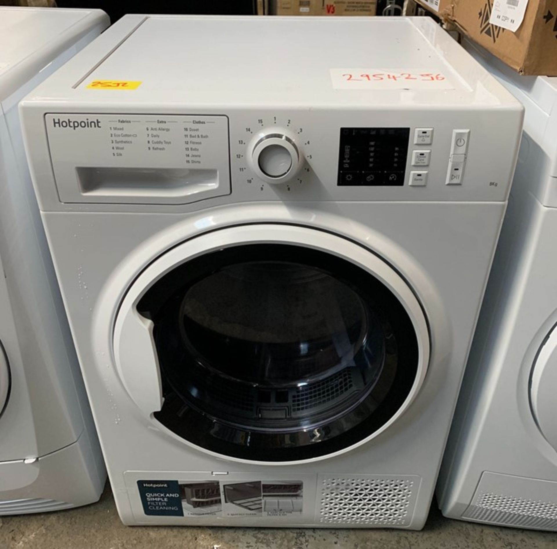 HOTPOINT NTM1081WKUK TUMBLE DRYER