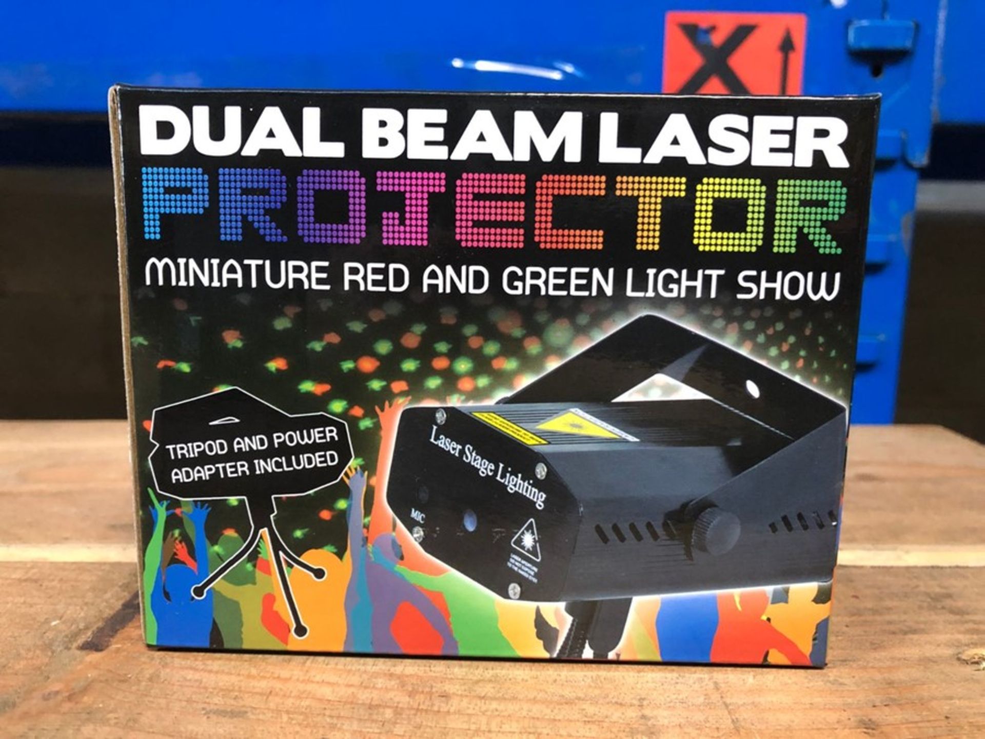 13 X DUAL BEAM LASER PROJETORS / COMBINED RRP £260.00 / UNTESTED CUSTOMER RETURNS