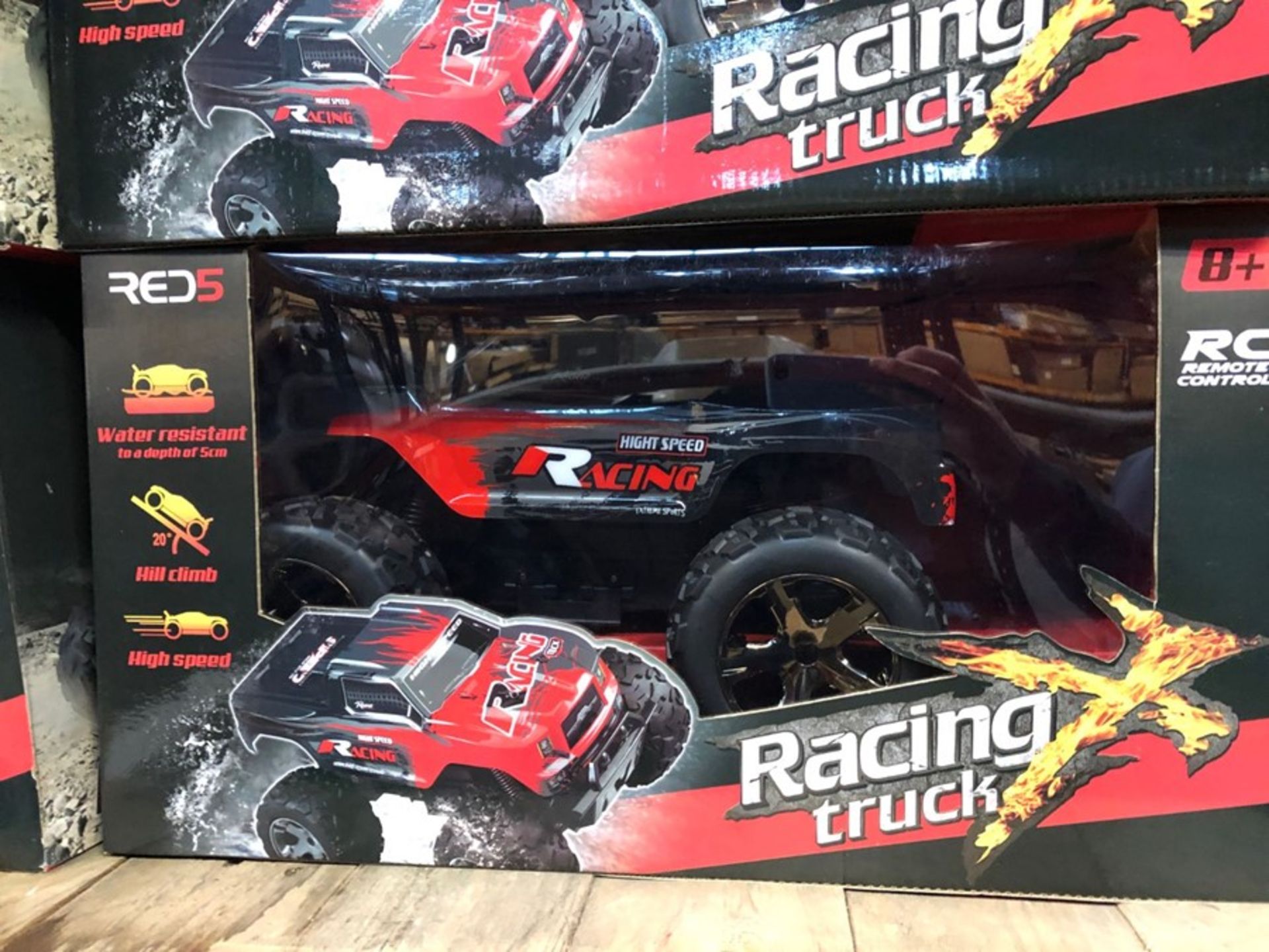 6 X RC RACING TRUCKS / COMBINED RRP £210.00 / UNTESTED CUSTOMER RETURNS