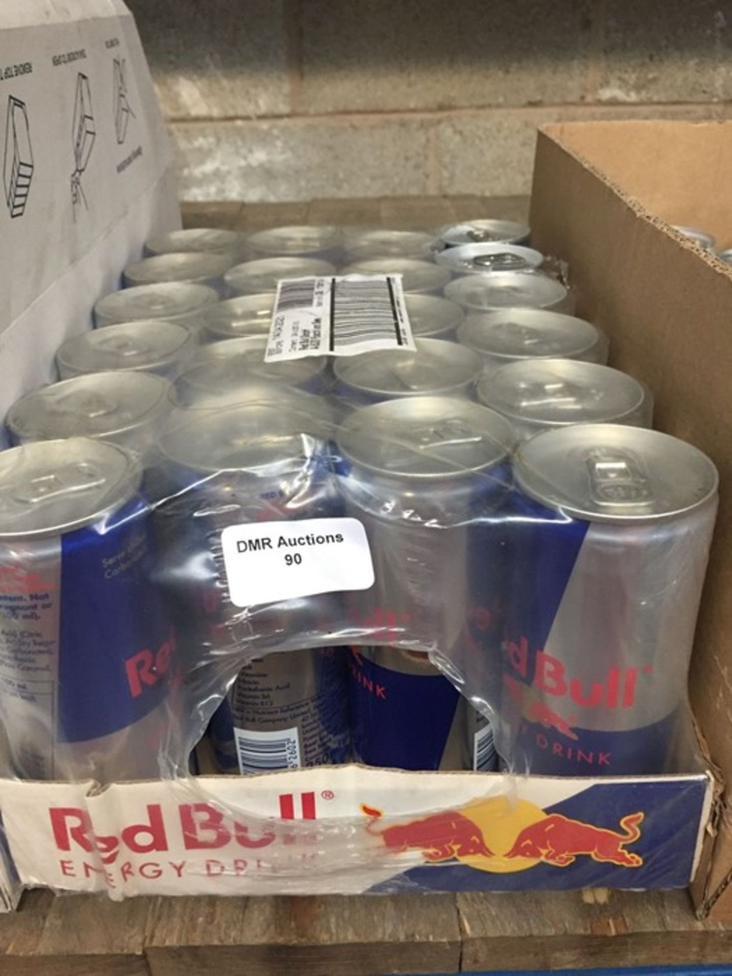 1 LOT TO CONTAIN A TRAY OF 22 CANS OF RED BULL ENERGY DRINK BB 14TH APRIL 2021 - L3