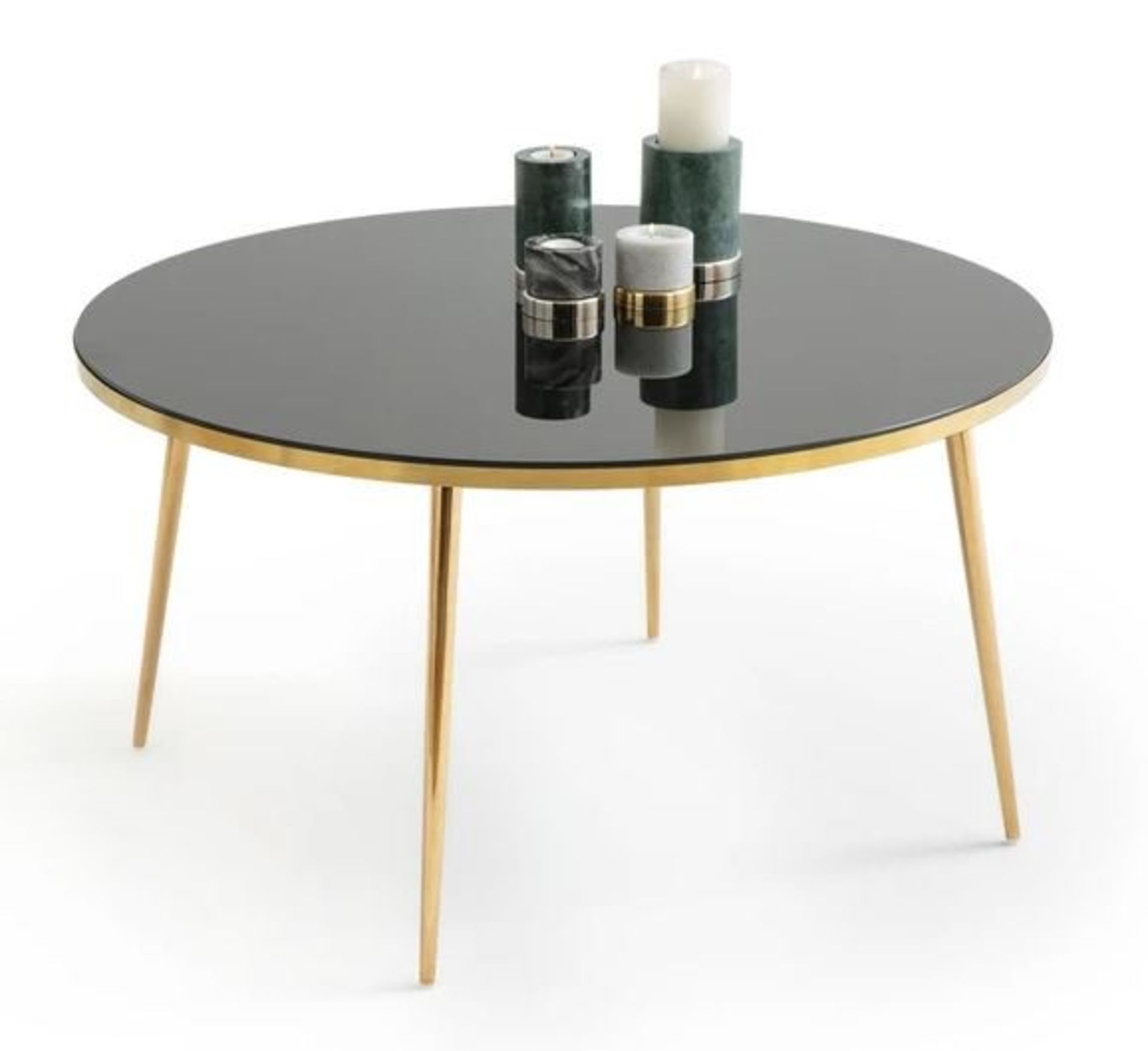 LA REDOUTE LUXORE ROUND COFFEE TABLE