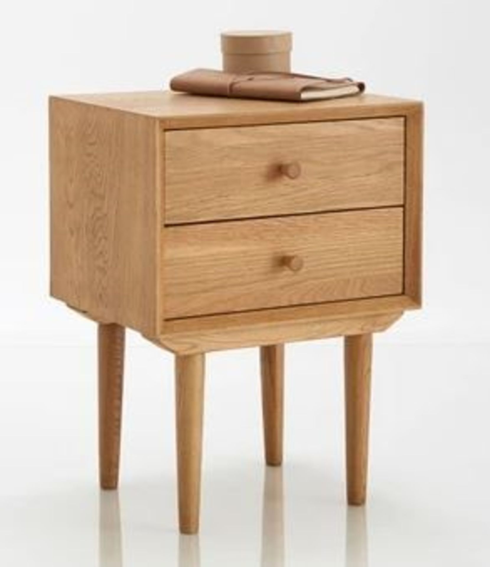 LA REDOUTE QUILDA VINTAGE BEDSIDE TABLE