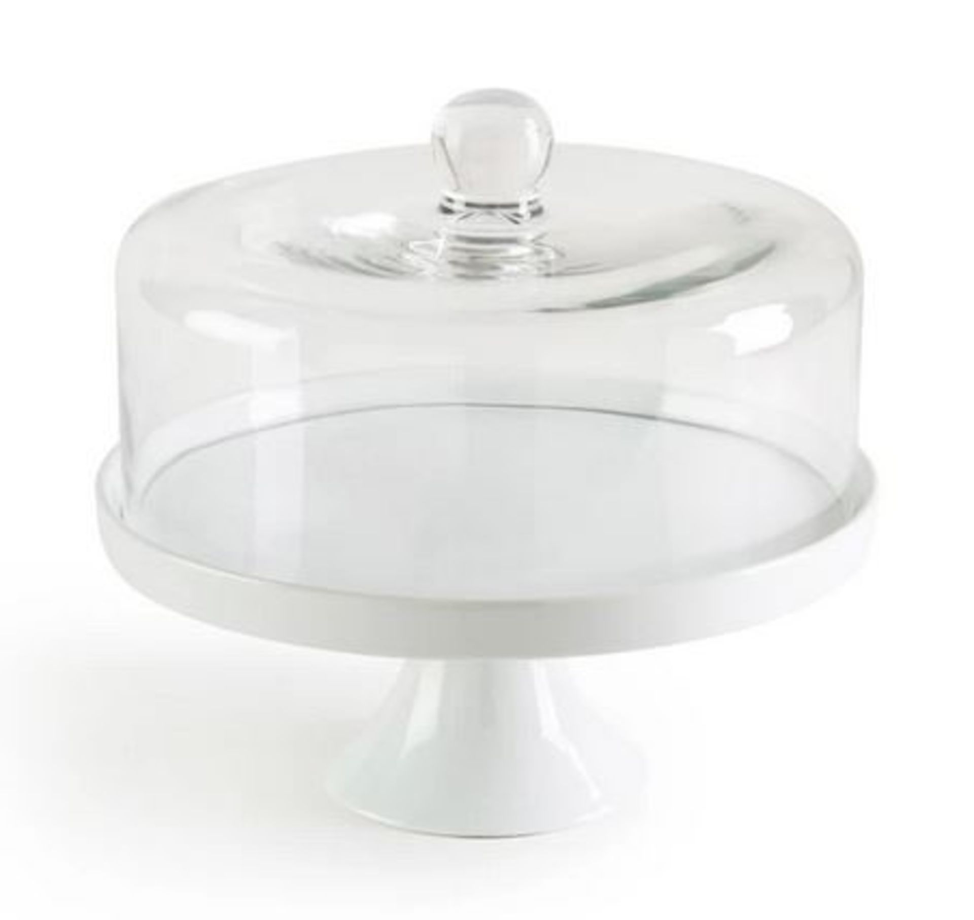 LA REDOUTE TRENMA CAKE STAND WITH GLASS LID