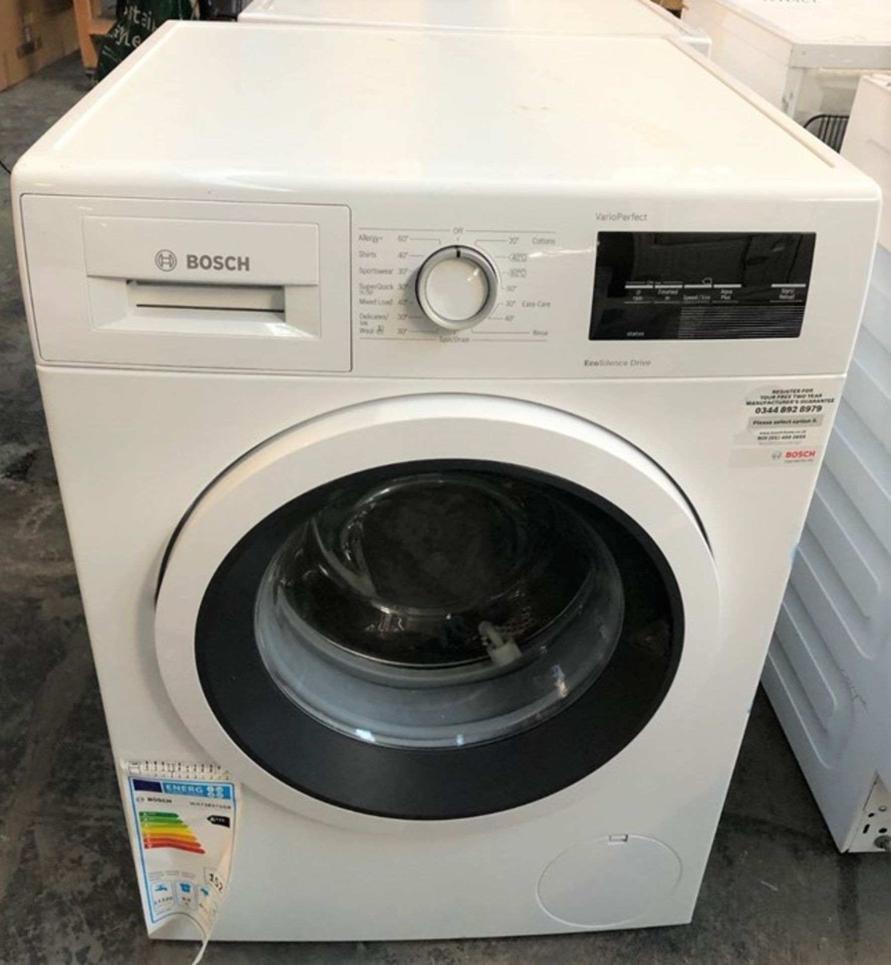 BOSCH WAT28371GB WASHING MACHINE