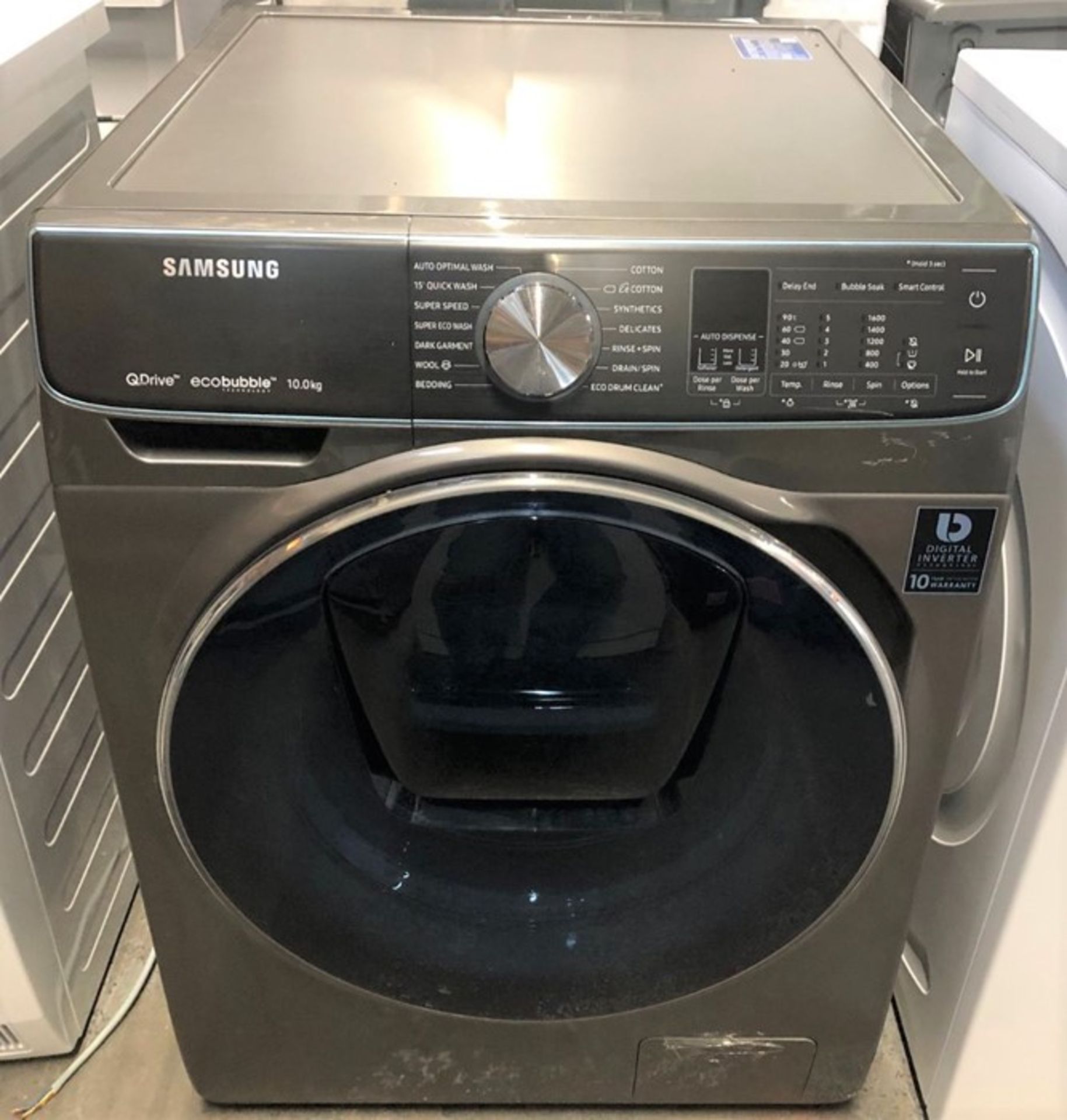 SAMSNG WW10M86DQOO/EU QDRIVE WASHING MACHINE