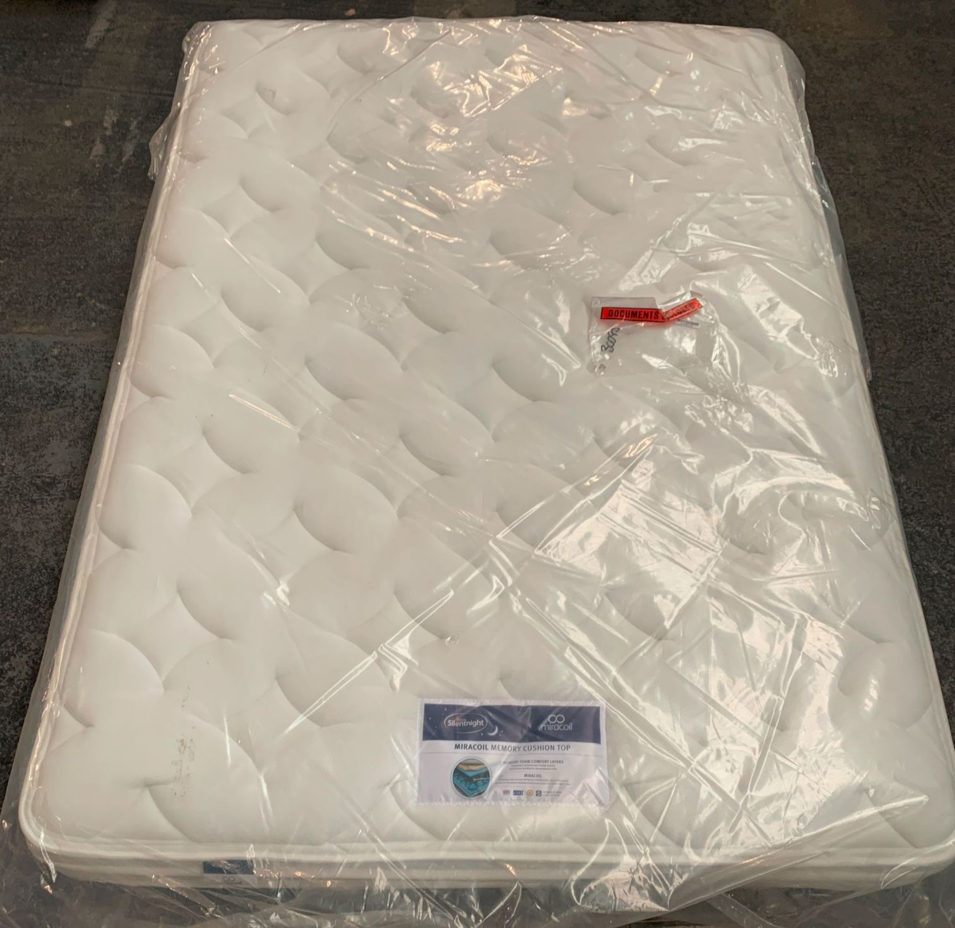 SILENTNIGHT ECO COMFORT MIRACOIL LUXURY MATTRESS / SIZE : DOUBLE