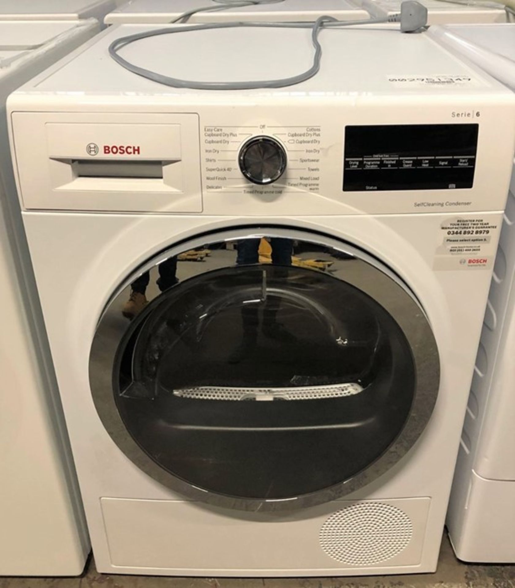 BOSCH WTW85471GB HEAT PUMP TUMBLE DRYER