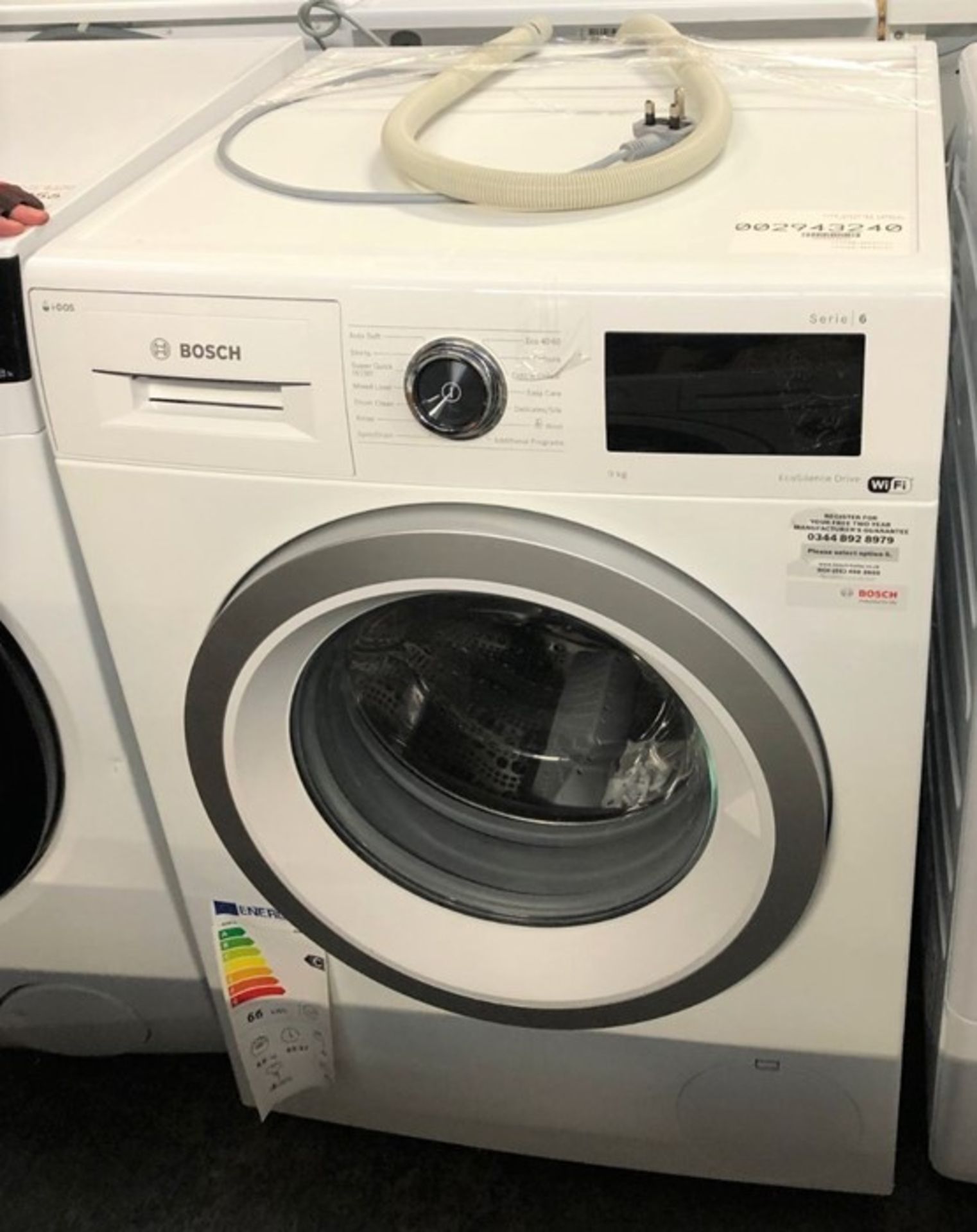 BOSCH SERIE 6 WAU28PH9GB FREESTANDING WASHING MACHINE RRP £629 SOURCED