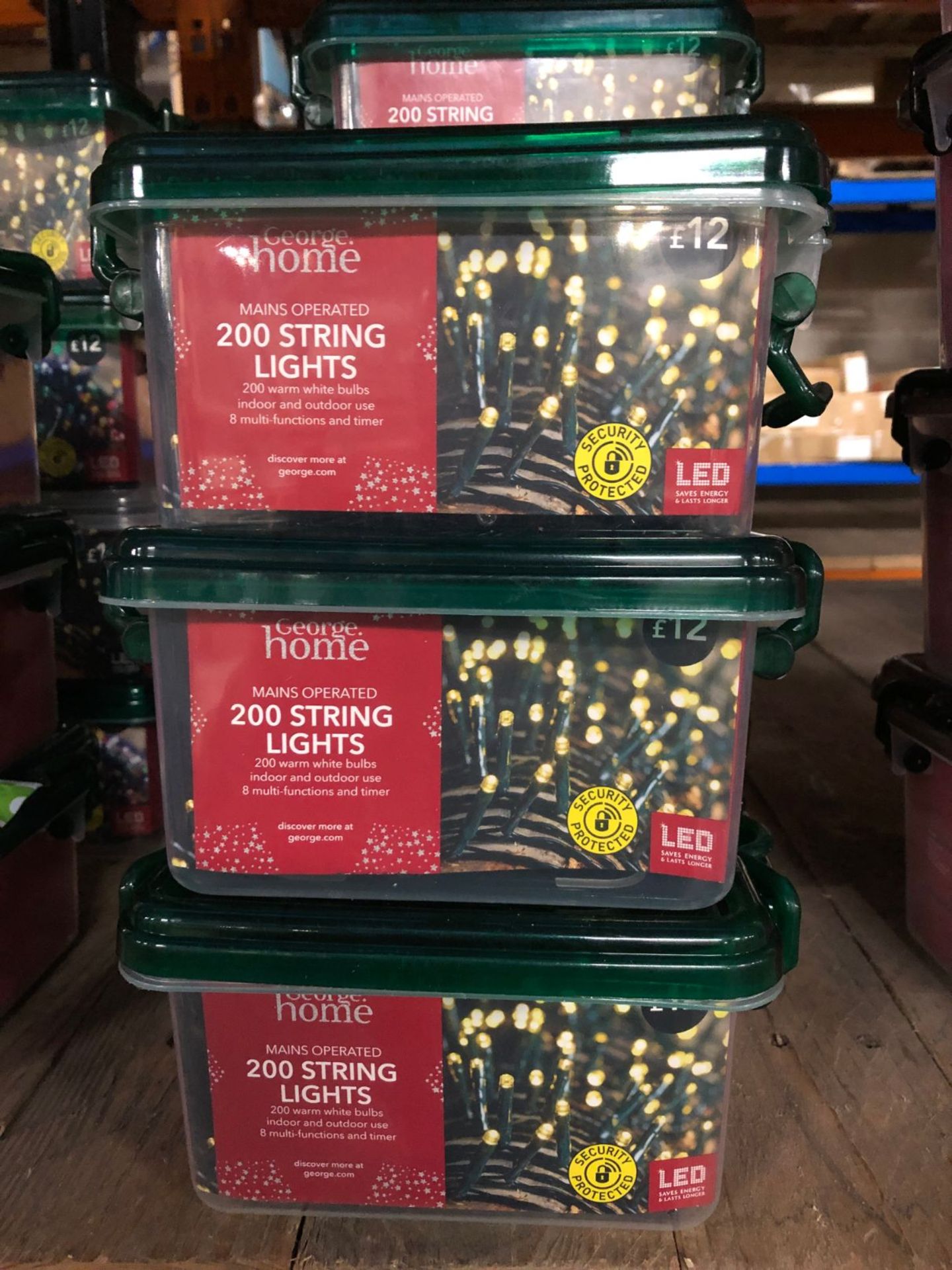 7 X PACKS OF CHRISTMAS LIGHTS / COMBINED RRP £84.00