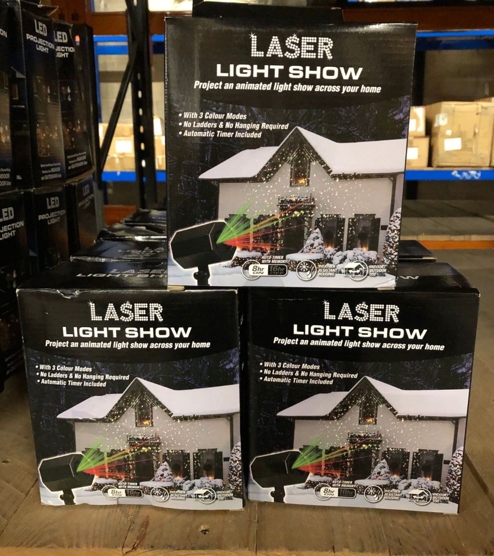 14 X LASER LIGHT SHOWS