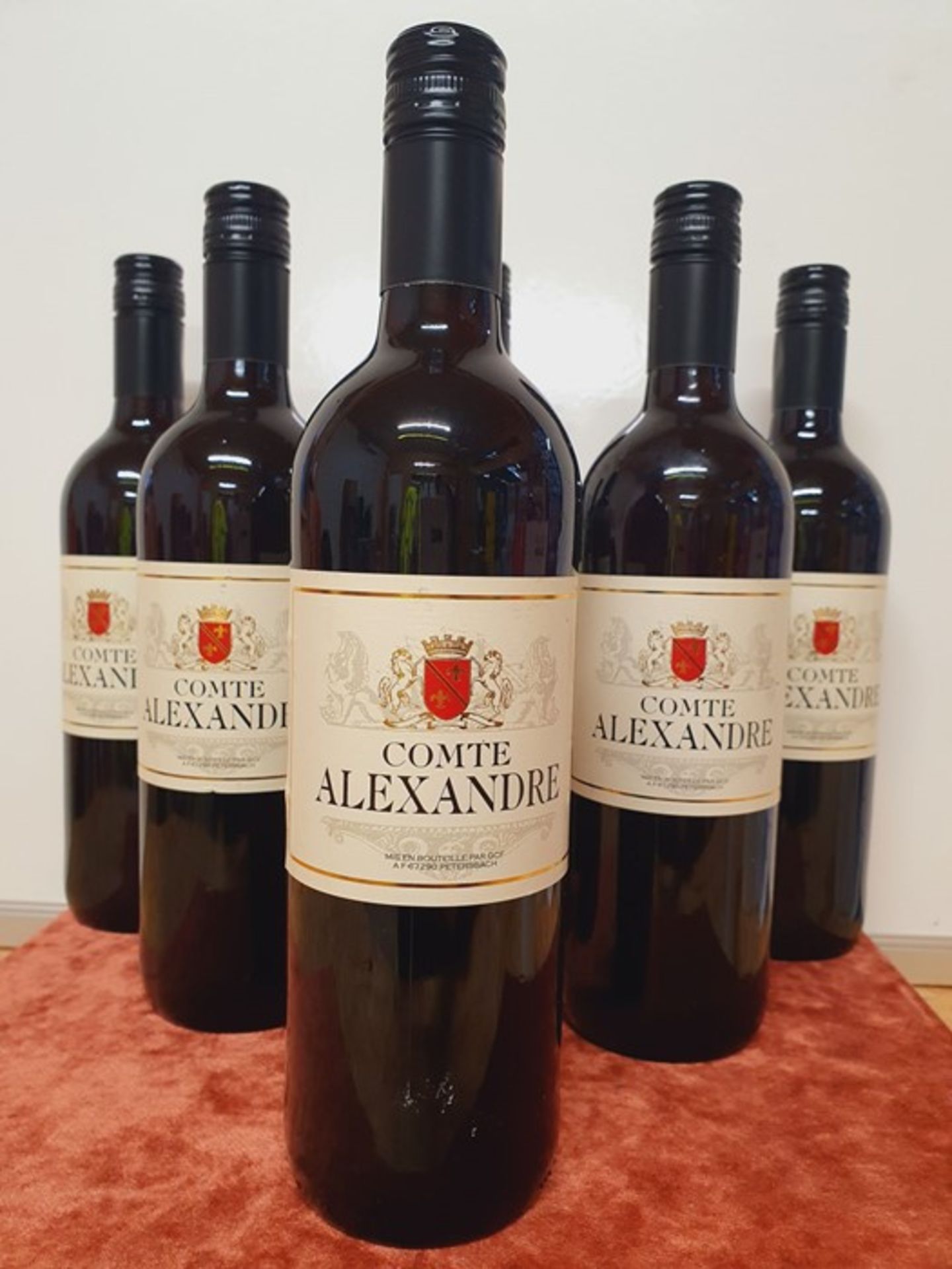 6 x COMTE ALEXANDRE RED WINE - 75CL