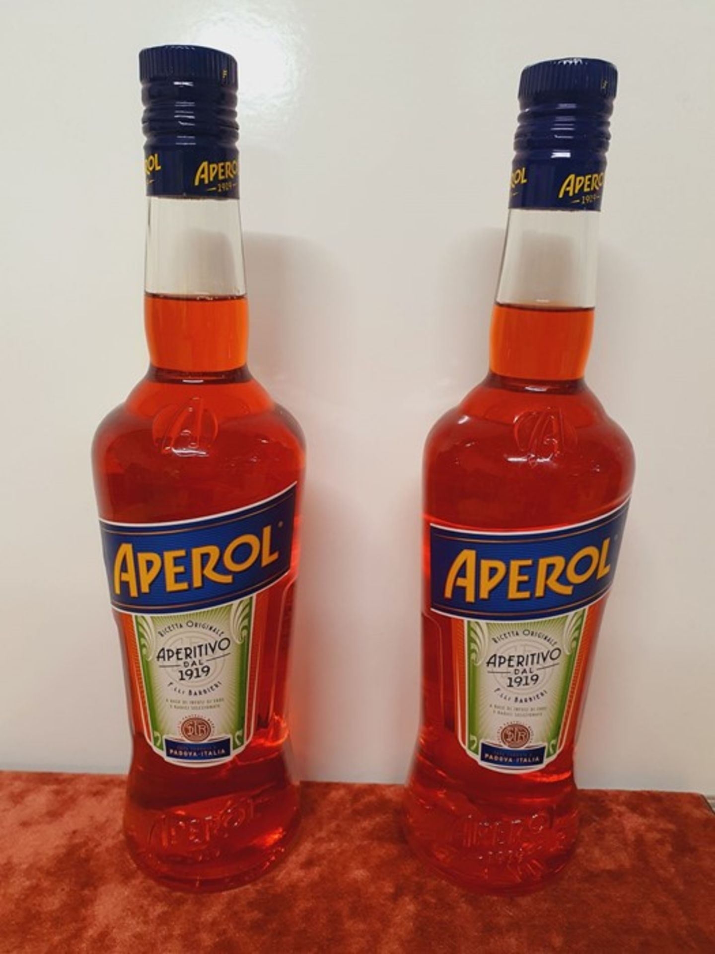 2 x BARBIERI APEROL LIQUEUR - 70CL