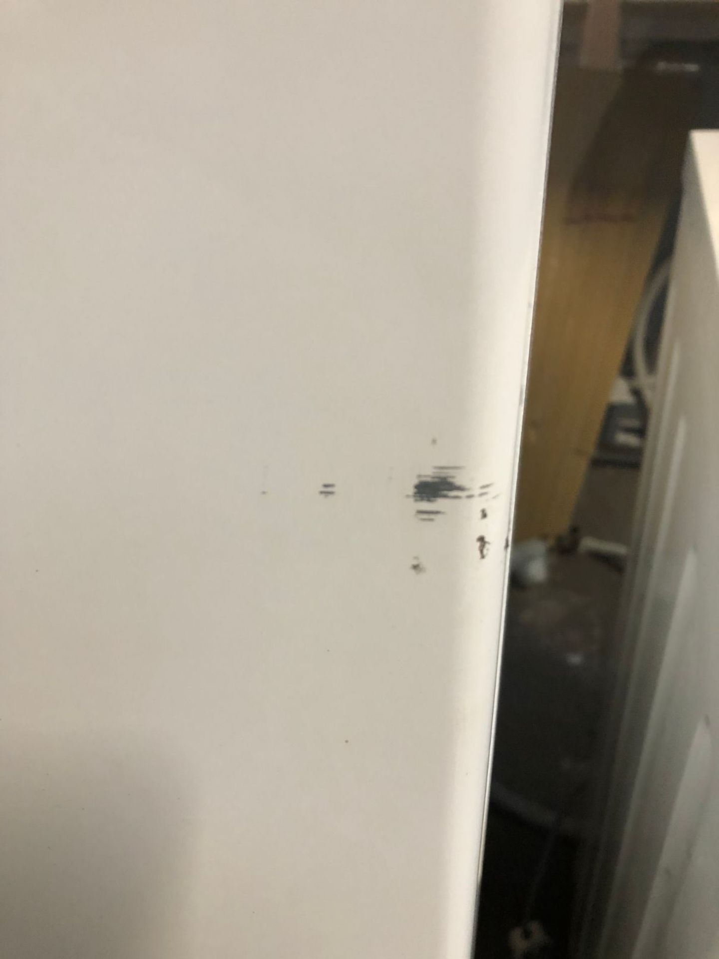 LEC FREESTANDING FRIDGE - TL5514W / UNTESTED, USED. SCUFF ON THE FRONT DOOR, NO OTHER VISIBLE - Image 3 of 3