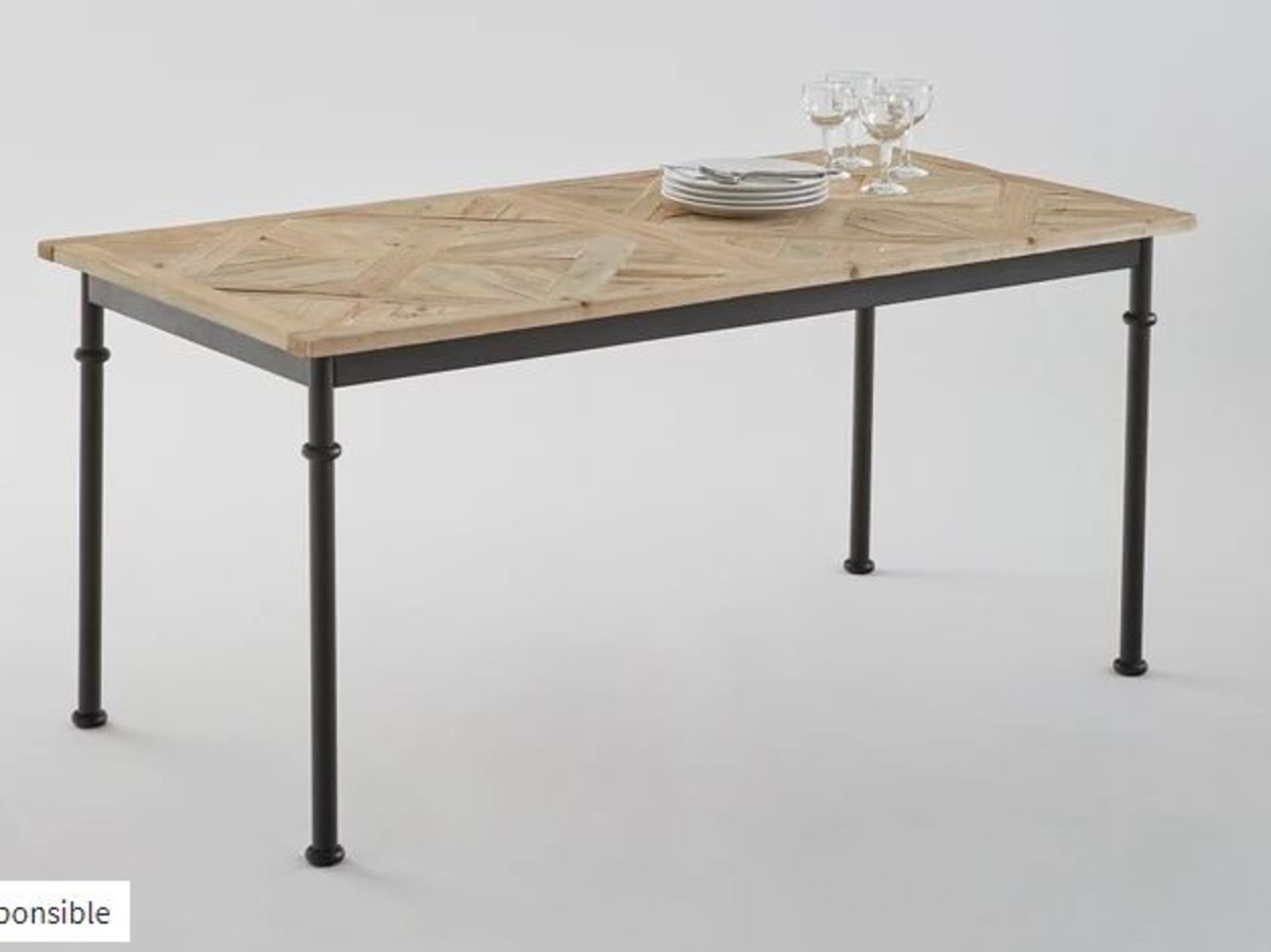 LA REDOUTE MOSAÏQUE INLAID DINING TABLE (SEATS 6)