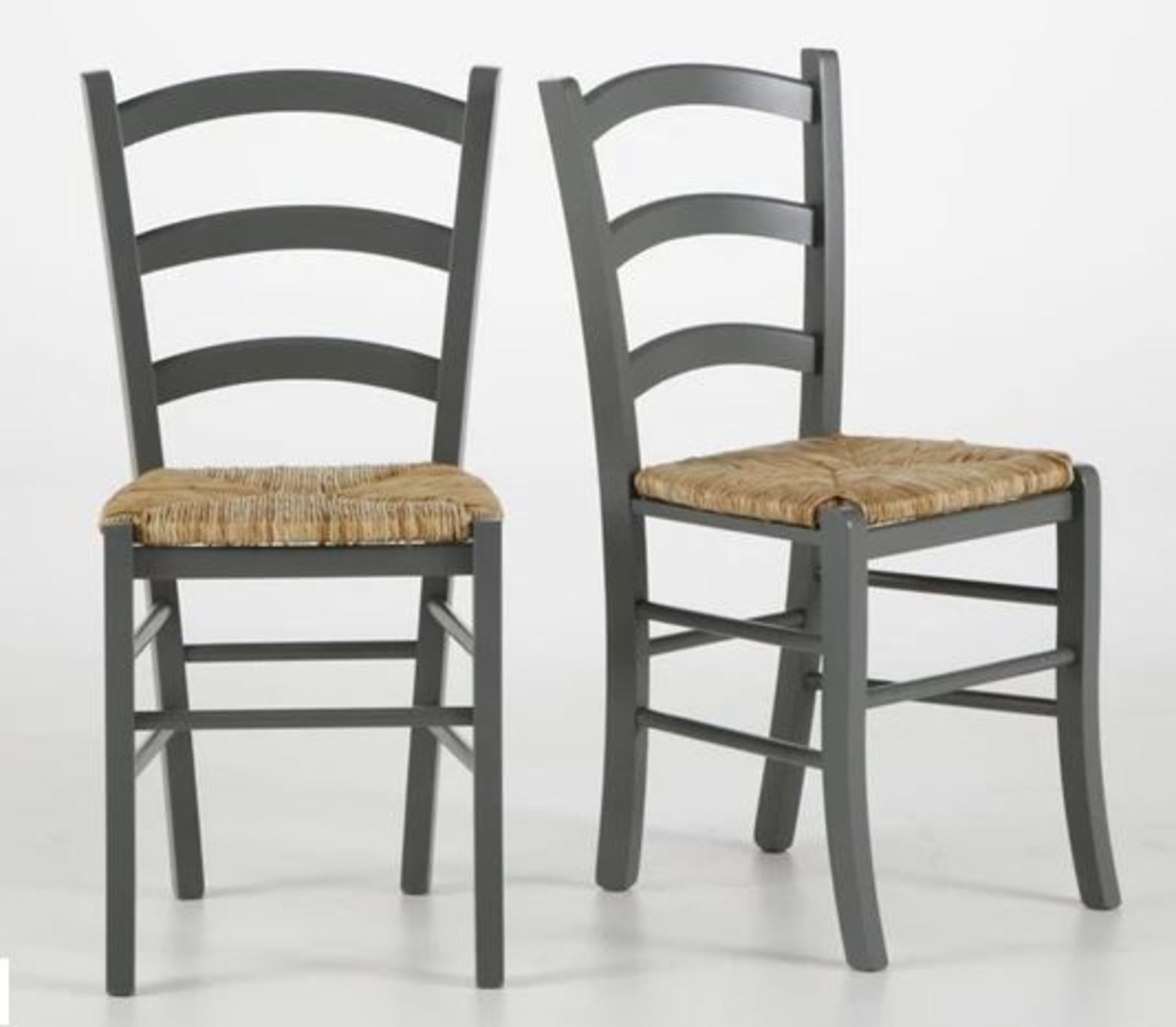 LA REDOUTE PERRINE COUNTRY-STYLE CHAIRS (SET OF 2)