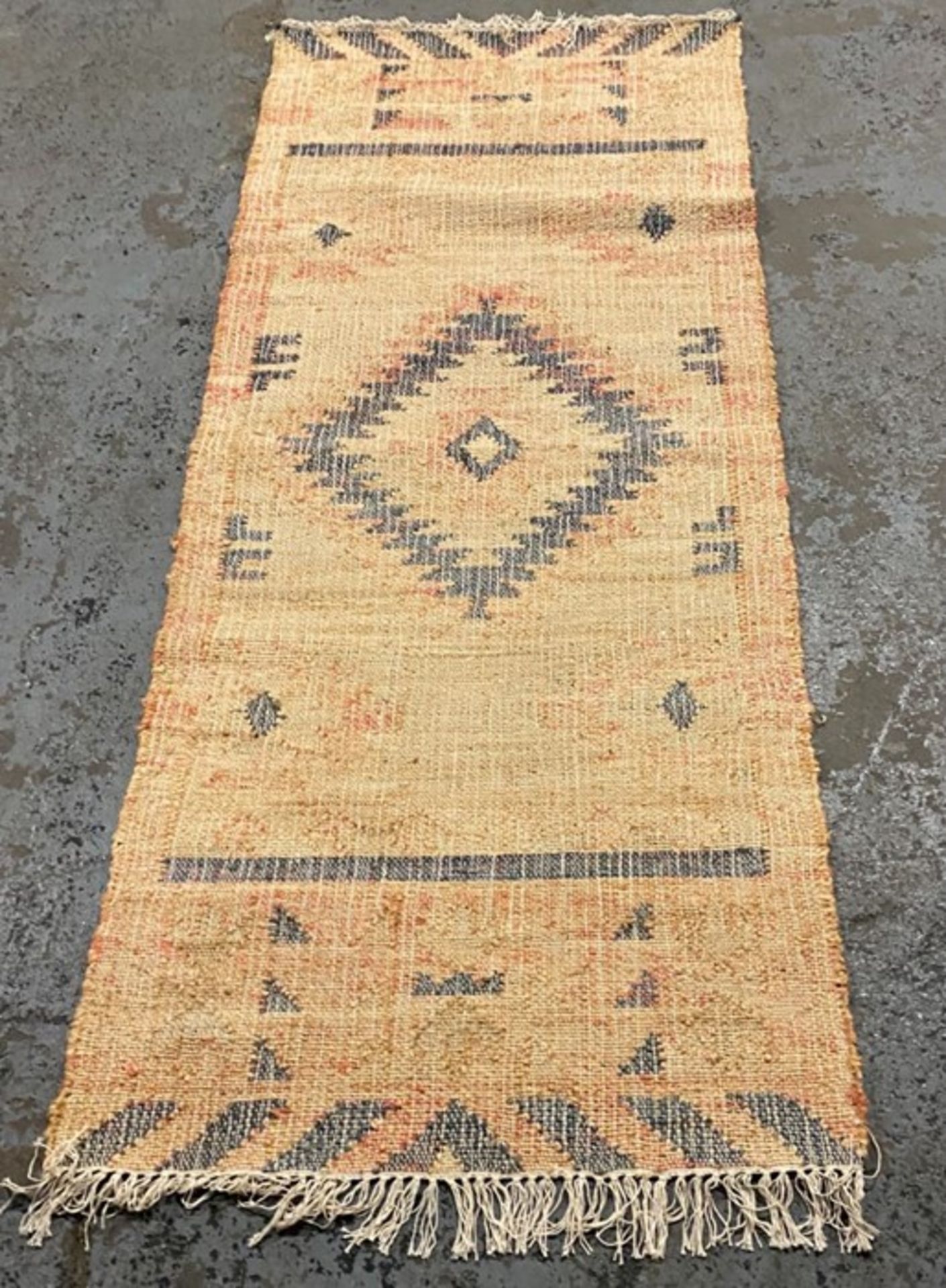 LA REDOUTE NAVAJA AGED EFFECT RUNNER, SIZE 80X200CM