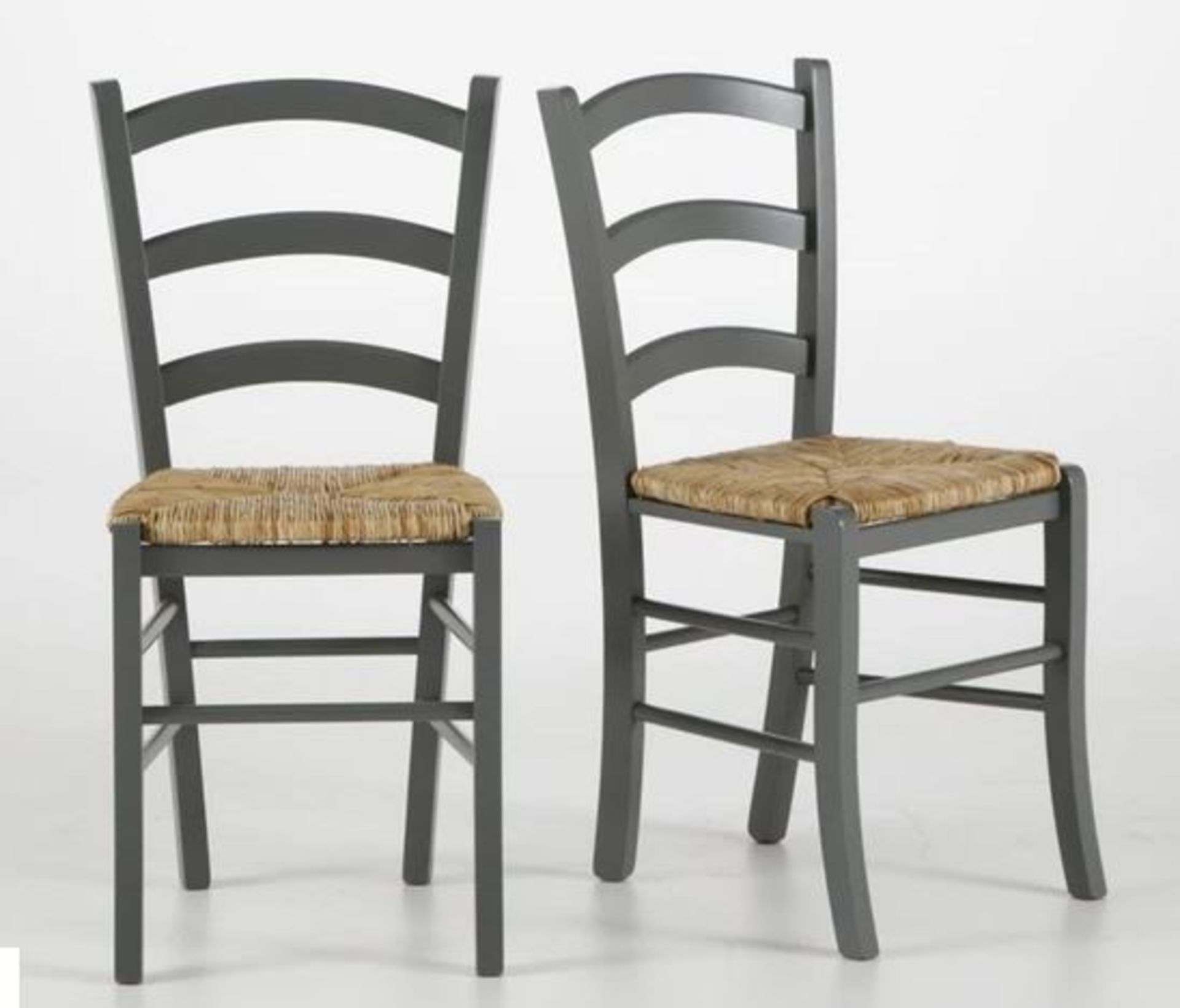 LA REDOUTE PERRINE COUNTRY-STYLE CHAIRS (SET OF 2)