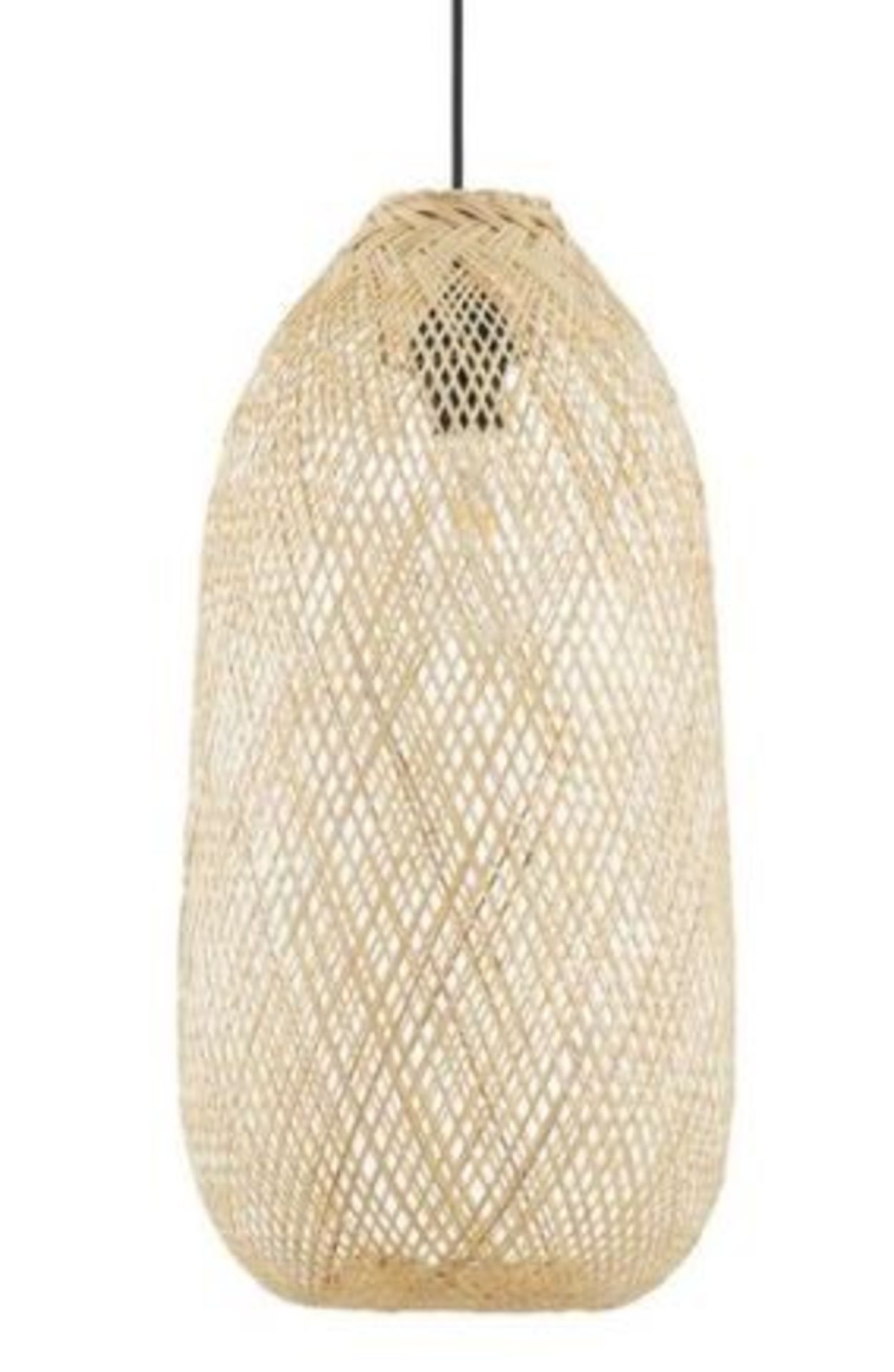 LA REDOUTE BAMBOO PENDANT LIGHT