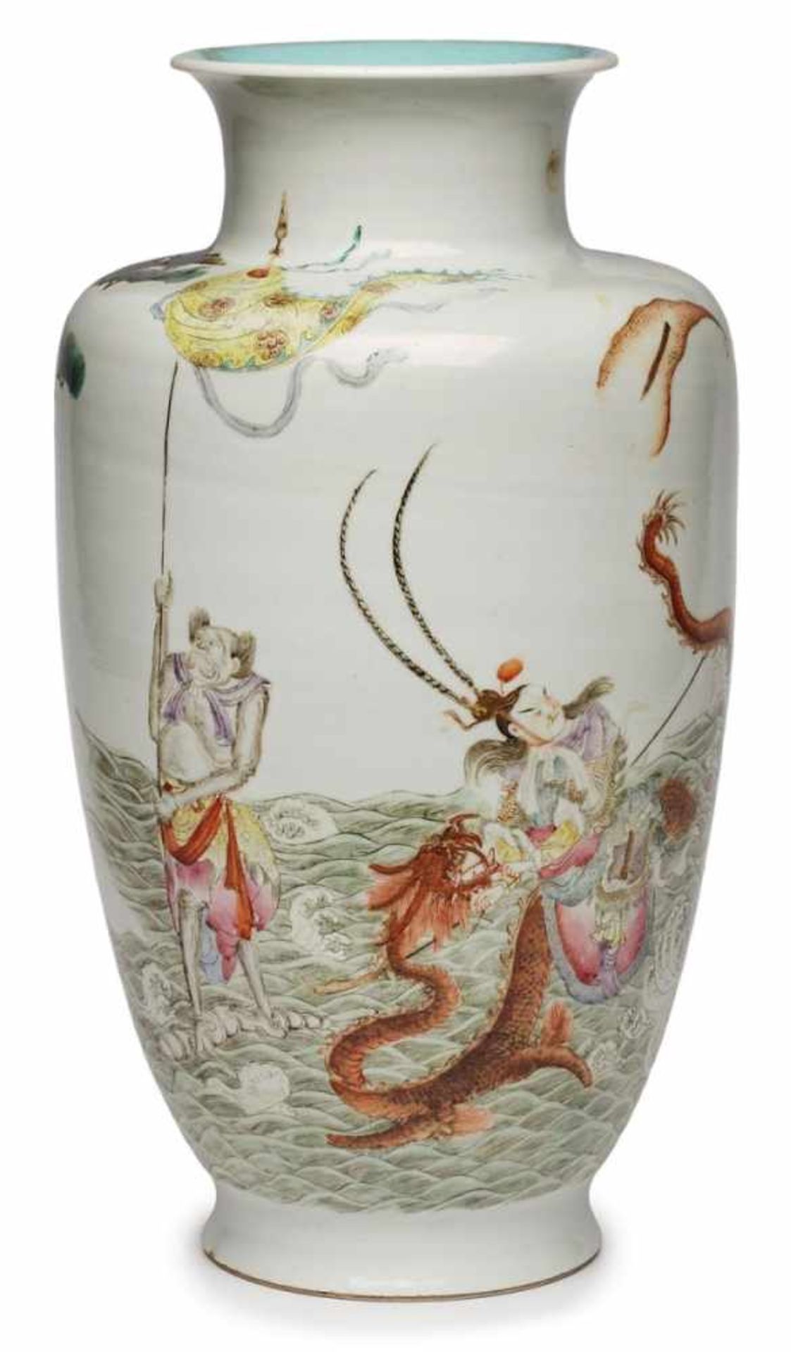 Vase, China Ende 19. Jh. - Image 2 of 3