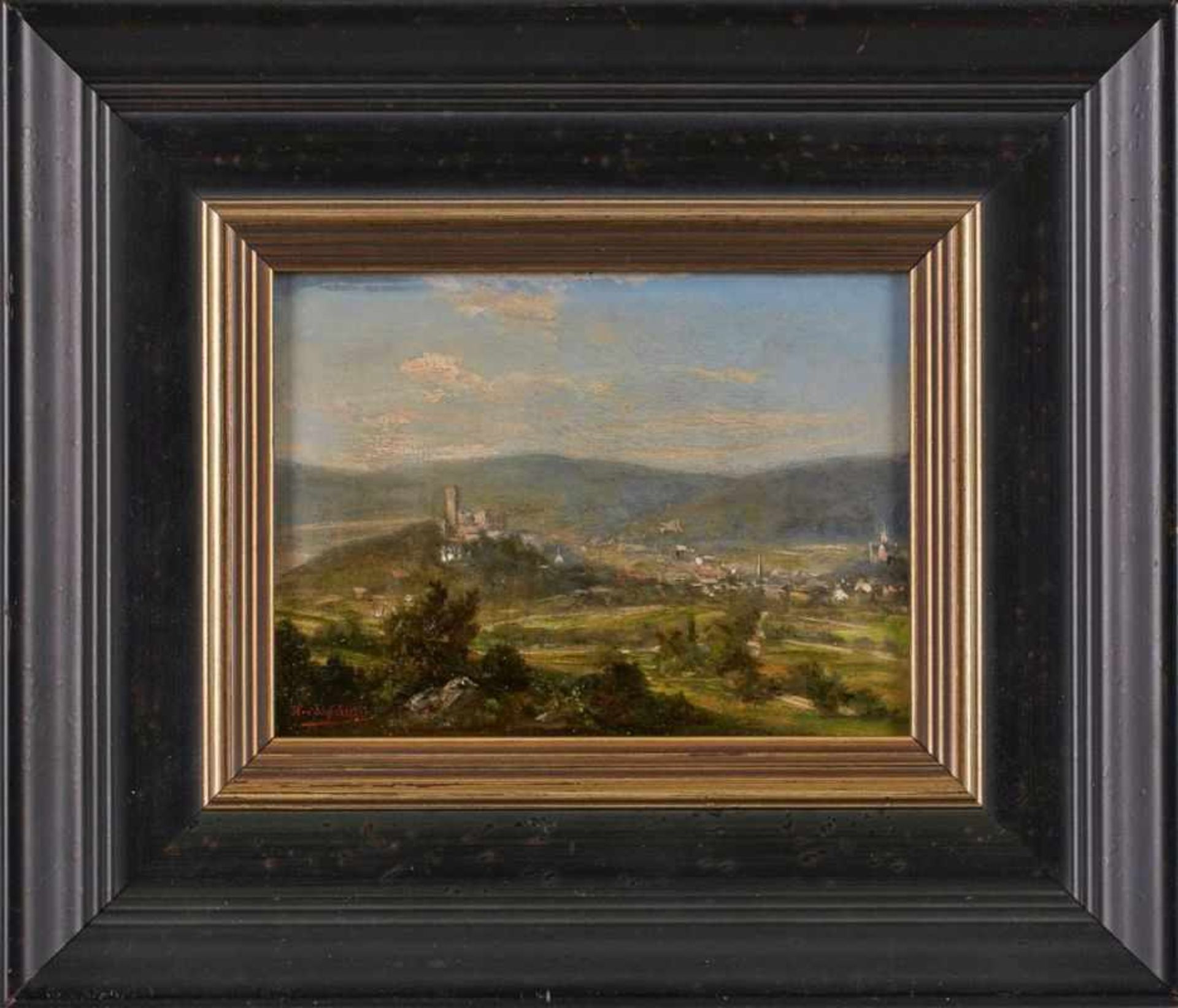 Gemälde Alfred von Schönberger<b - Image 2 of 2