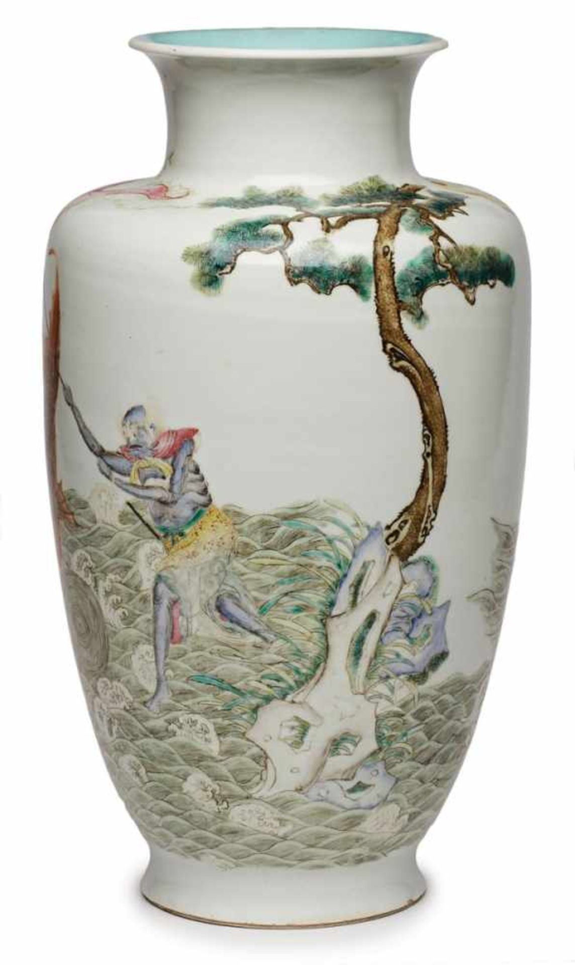 Vase, China Ende 19. Jh. - Image 3 of 3