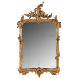 Rokoko-Spiegel, süddt. um 1750-60.<
