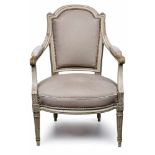 Louis-XVI-Fauteuil, Frankreich um 1780,