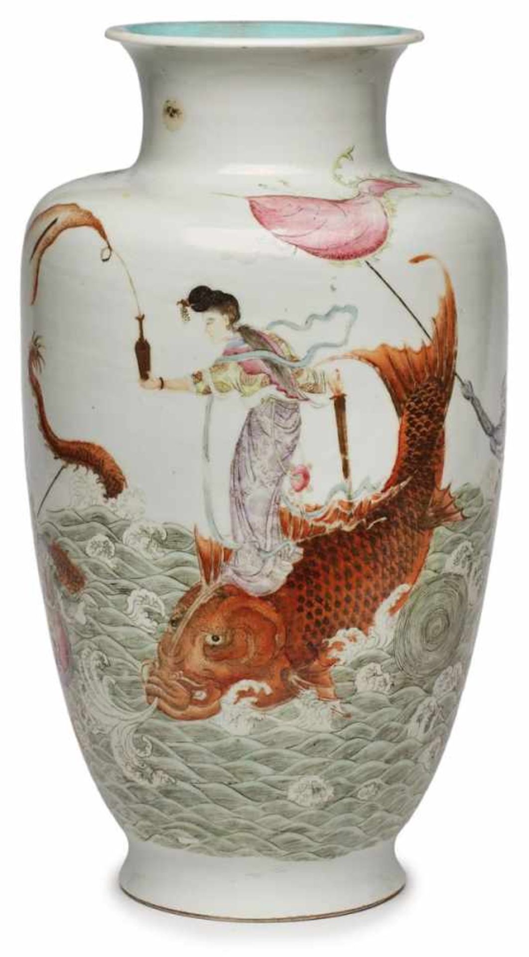 Vase, China Ende 19. Jh.