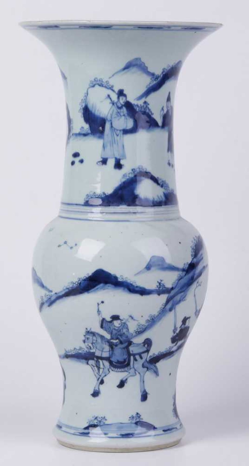 Gr. Vase "Figuren in Landschaft",