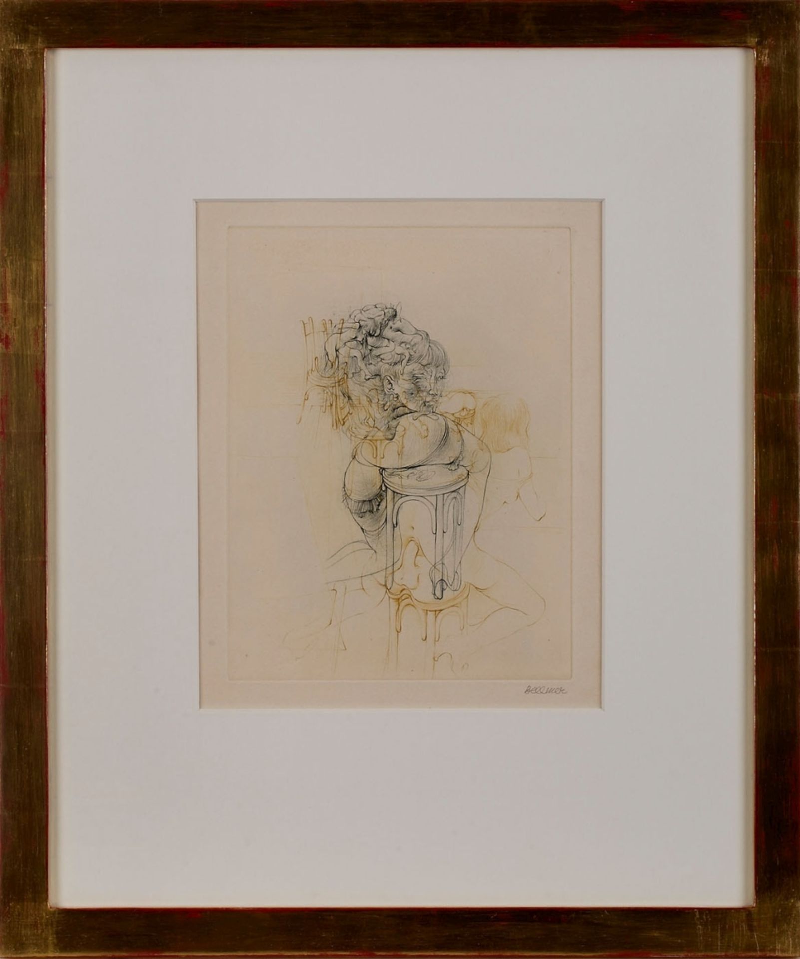 Farbradierung Hans Bellmer