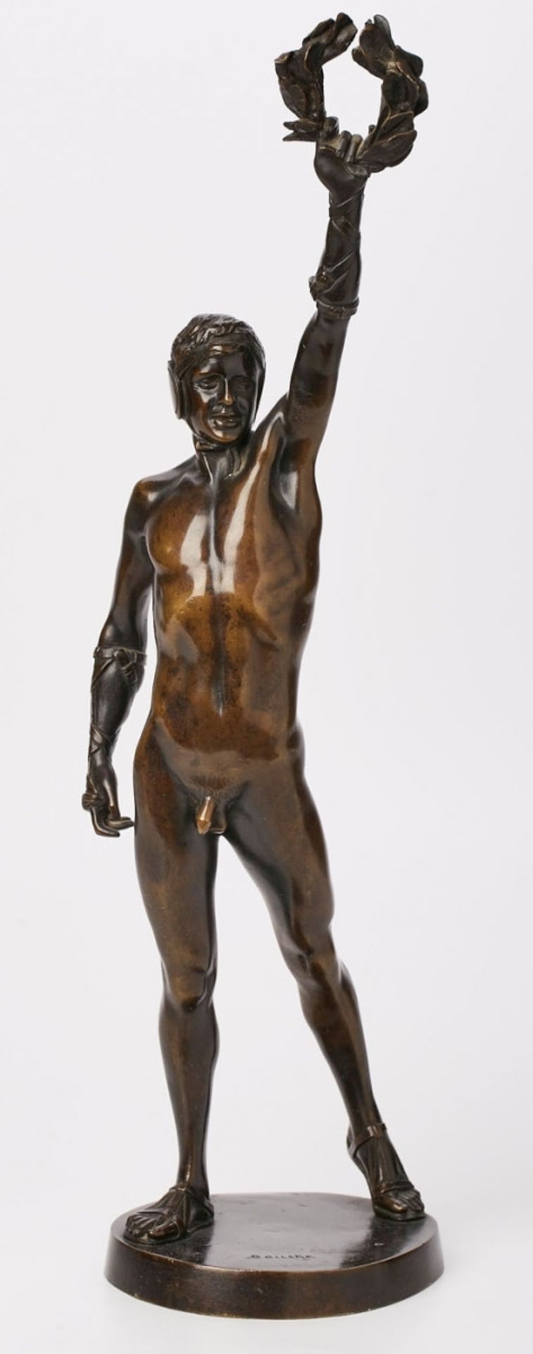 Bronzeskulptur Heinrich Karl Baucke