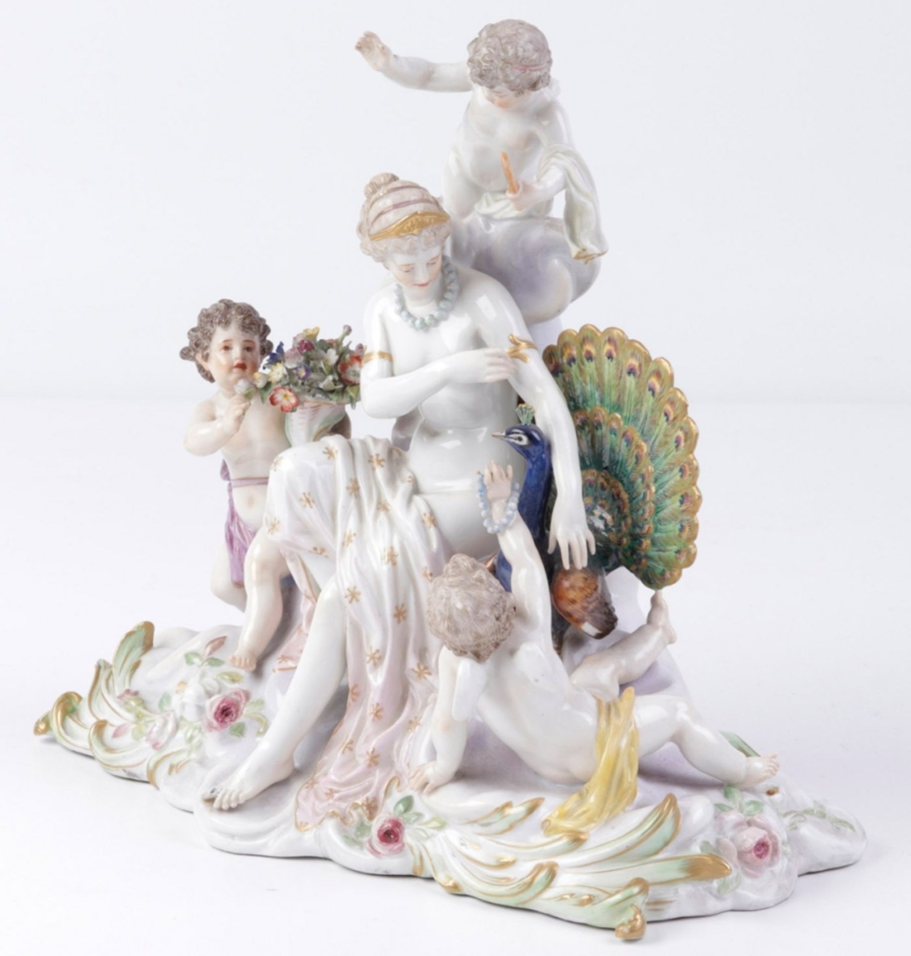 Hera mit Gefolge, Meissen um 1900. - Image 2 of 6