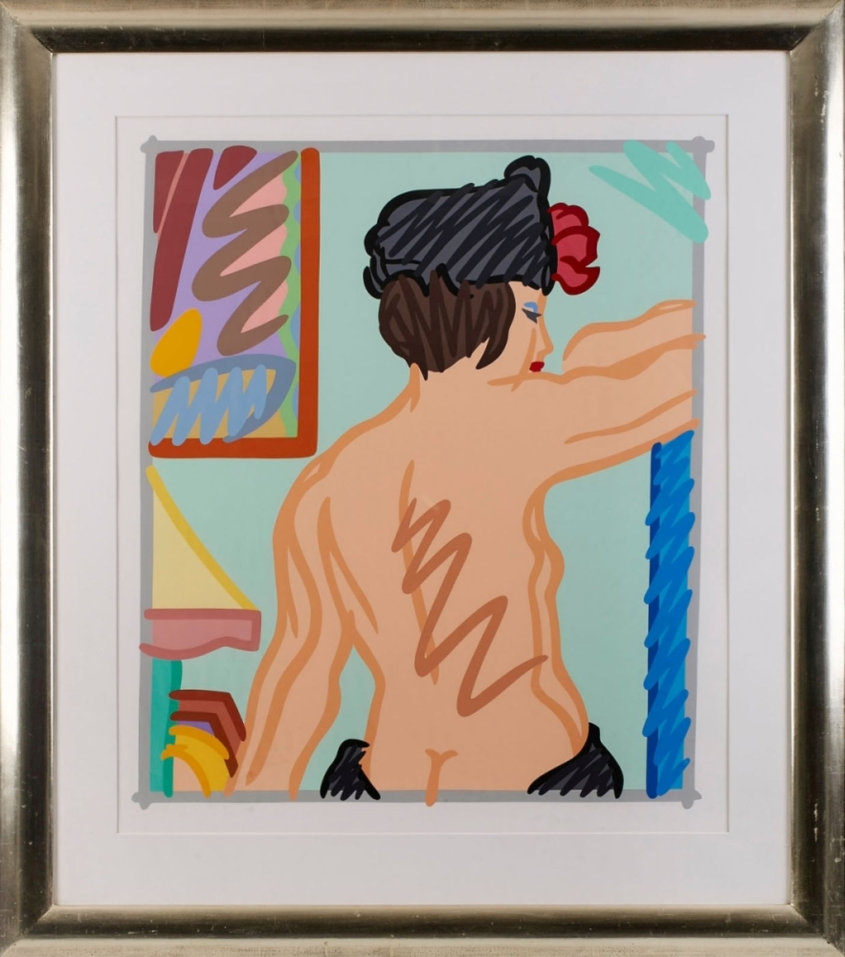 Farbserigrafie Tom Wesselmann