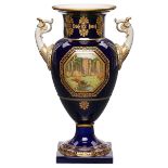 Henkelvase, Jugendstil, KPM Berlin 1914 -