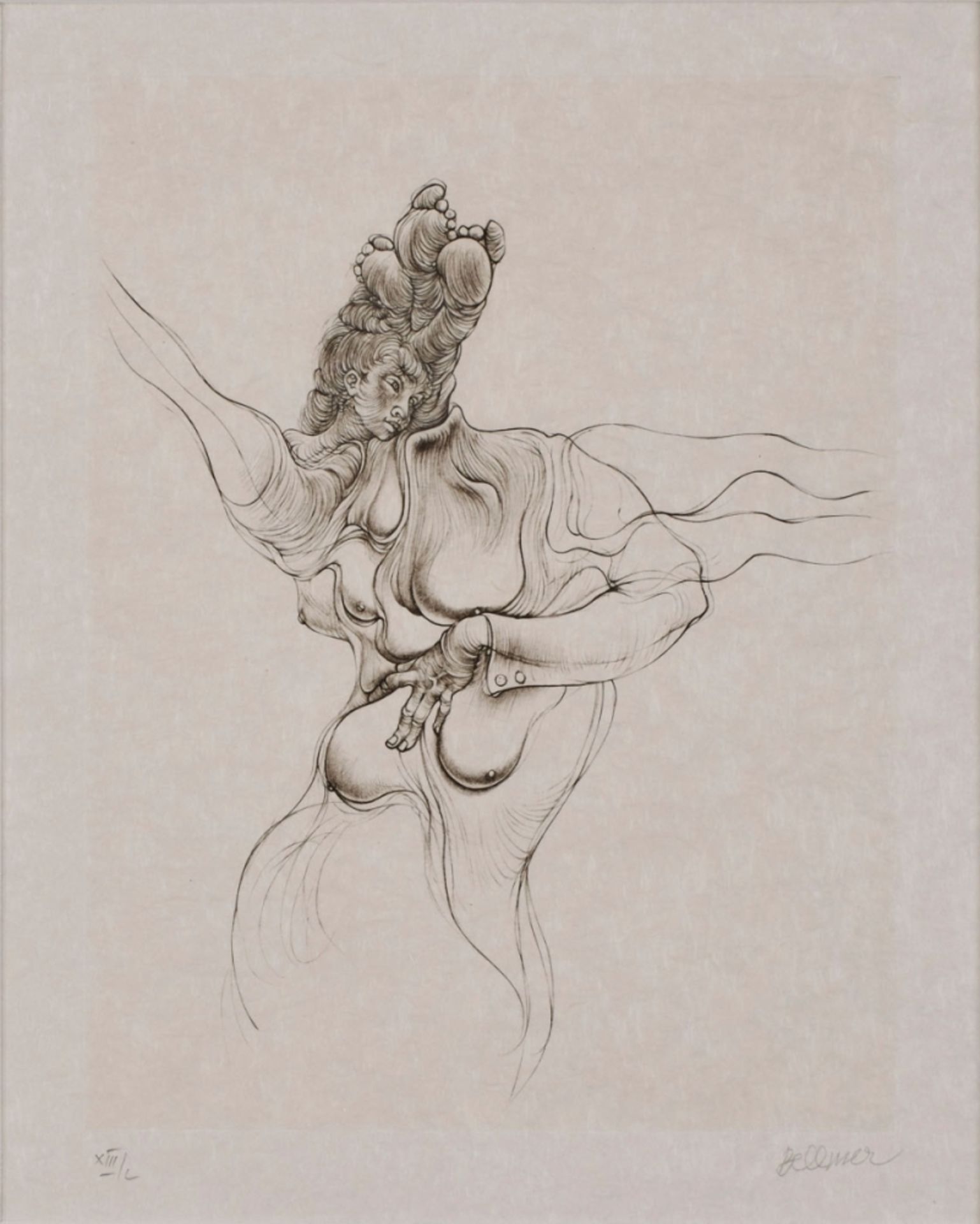 Radierung Hans Bellmer