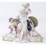 Hera mit Gefolge, Meissen um 1900.