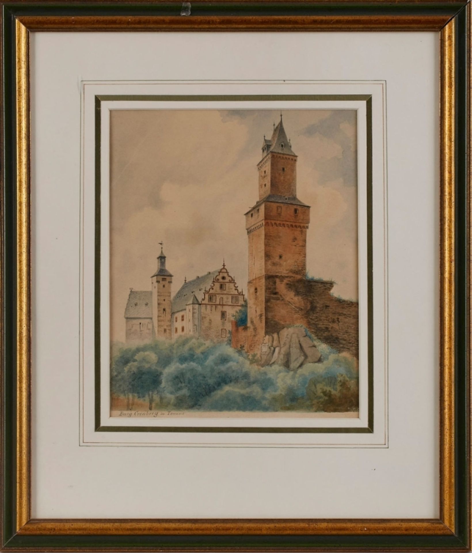 Aquarell Fritz Bamberger