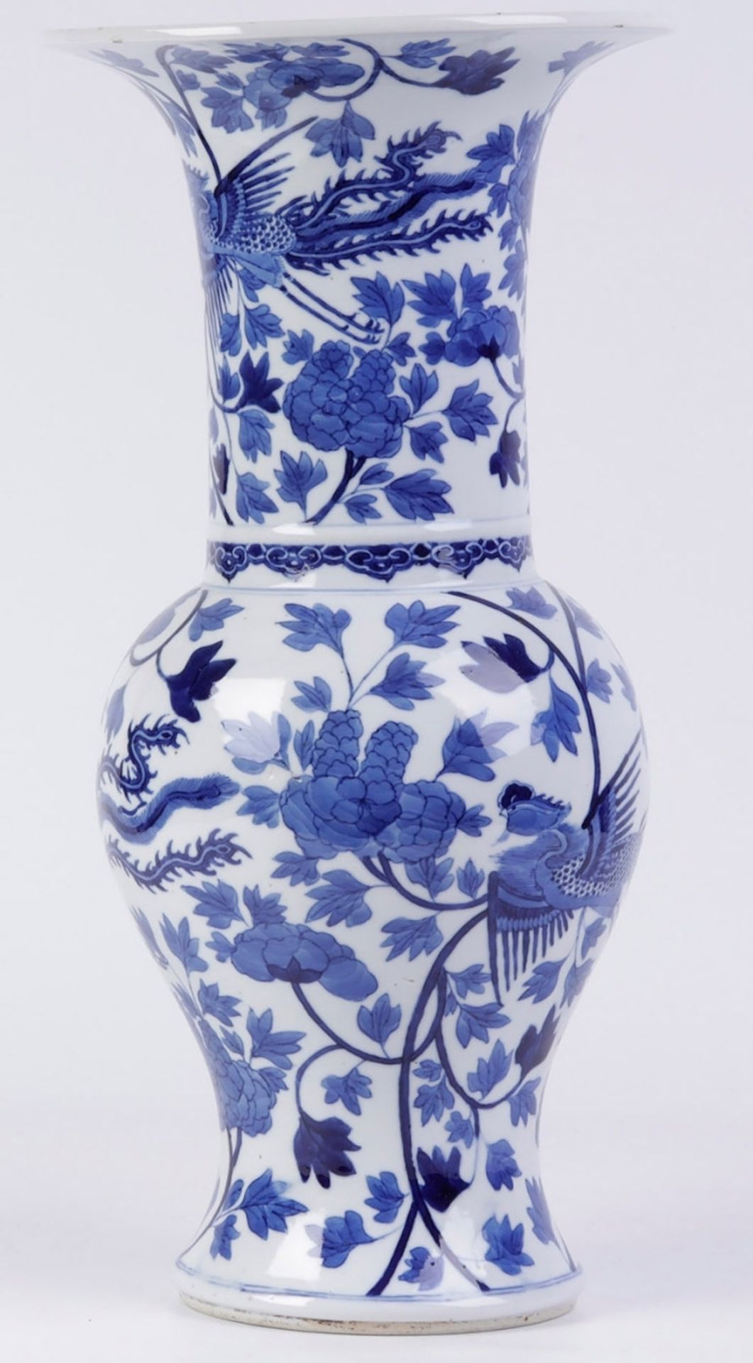 Gr. Vase "Phönix", China wohl Ende 19. Jh. - Image 3 of 4