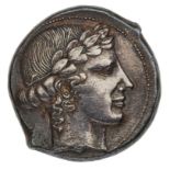 Tetradrachme, Leontinoi, um 430 v. Chr.