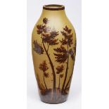 Vase mit Berglandschaft, Jugendstil,