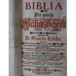 Luther-Bibel, Matthäus Merian, Frankfurt 18.Jh.