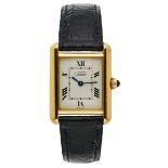 Damenarmbanduhr Cartier "Tank Must de