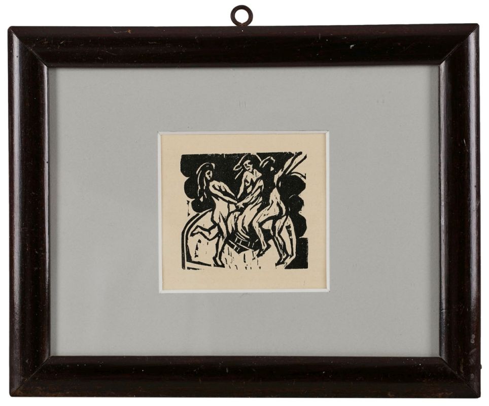 Holzschnitt Ernst Ludwig Kirchner - Image 2 of 2