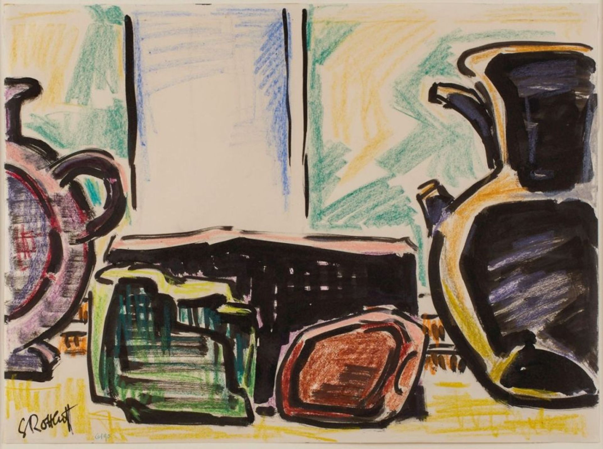 Aquarell Karl Schmidt-Rottluff