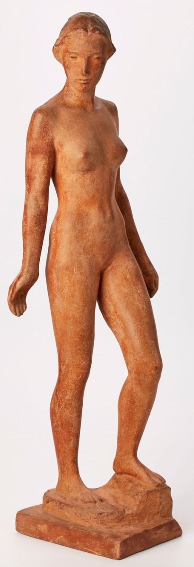 Terracotta-Skulptur Richard Martin Werner - Bild 2 aus 3