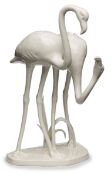 Flamingo-Paar, Meissen 1970.