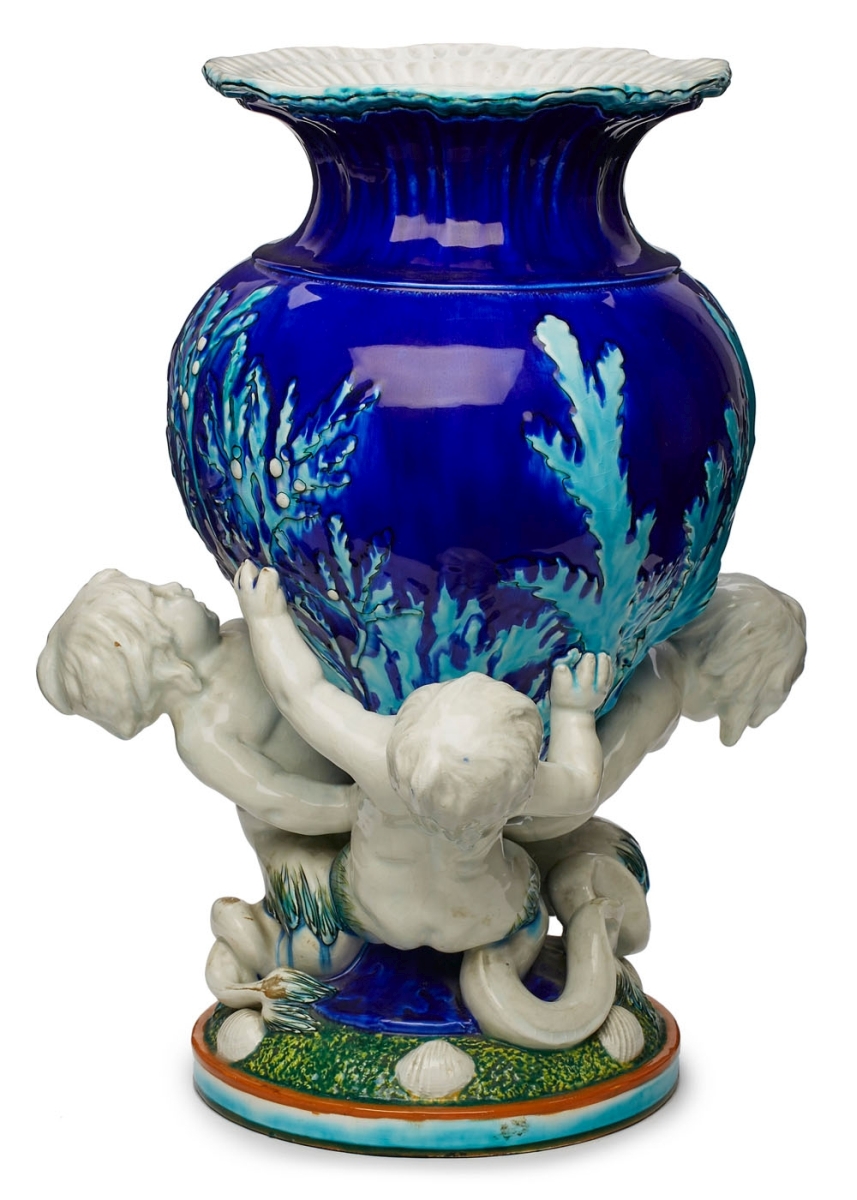 Gr. Vase "Wasserwelt", - Image 2 of 2