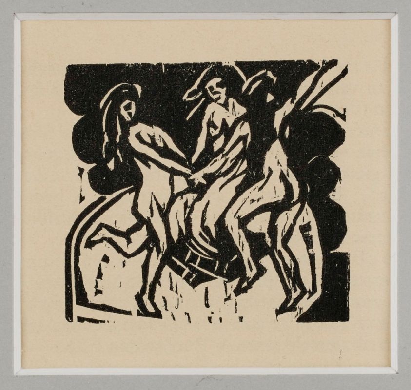 Holzschnitt Ernst Ludwig Kirchner