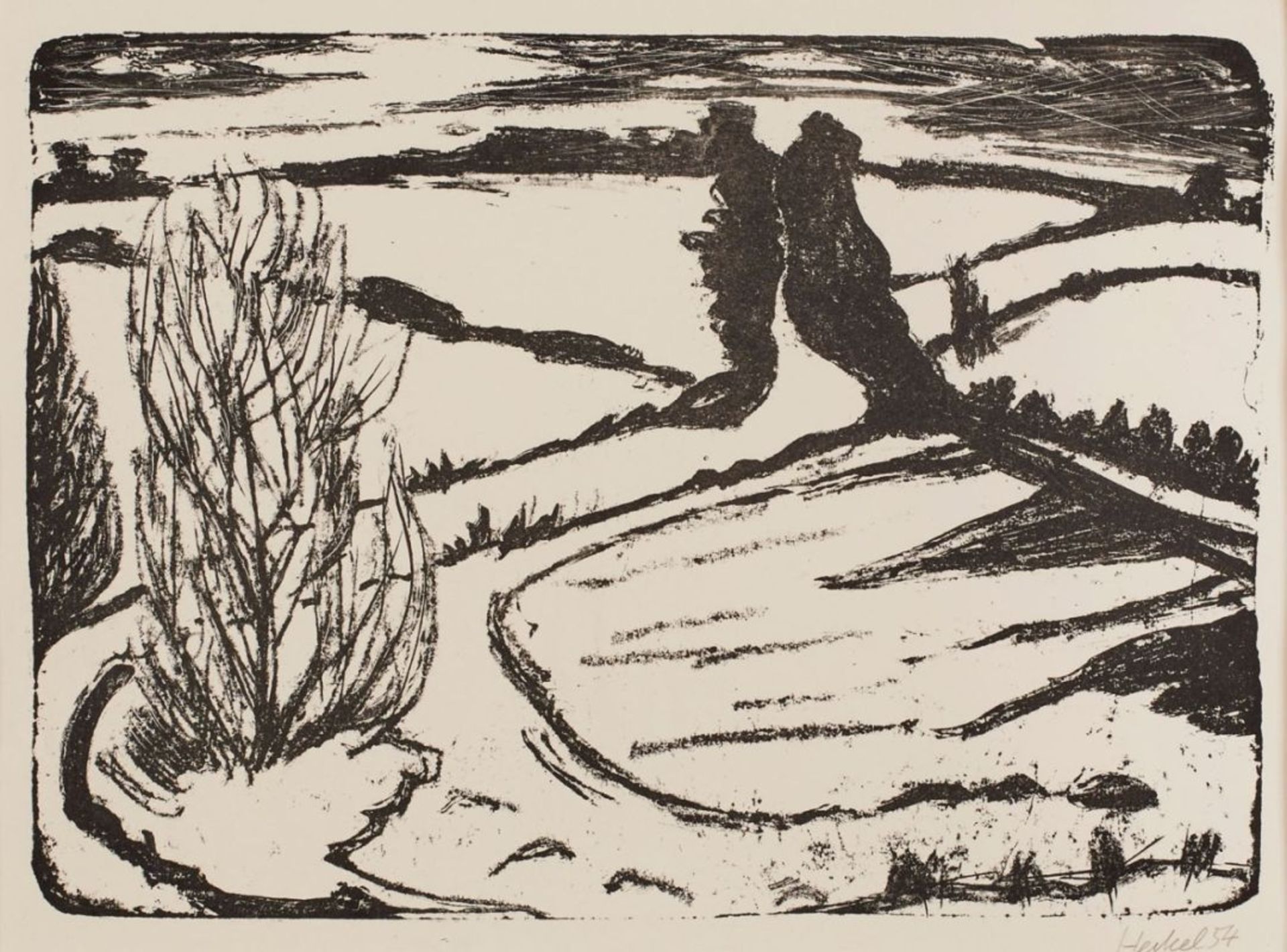 Lithografie Erich Heckel